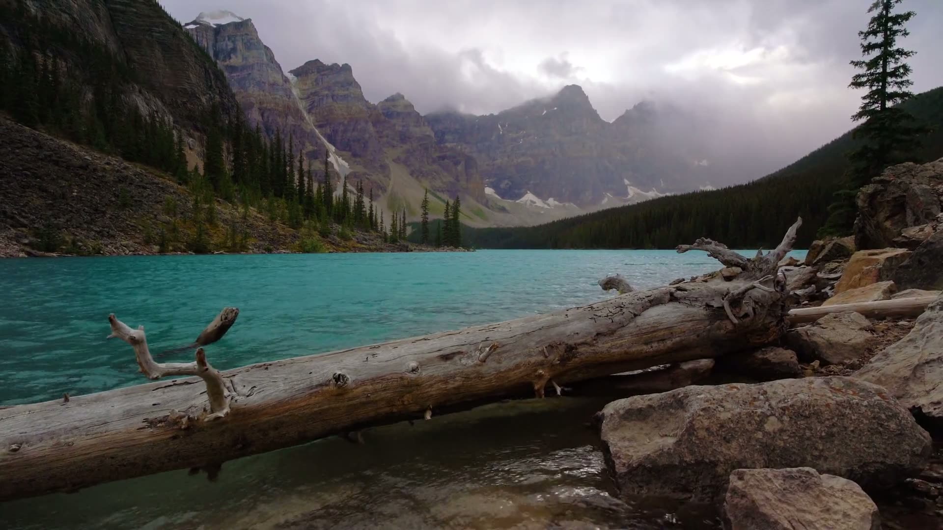 Moraine Lake in the Canadian Rockies